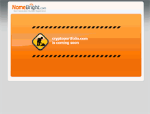 Tablet Screenshot of cryptoportfolio.com